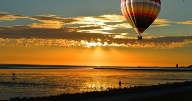 Sunset Abendstimmung Hot Air Balloon  - neelam279 / Pixabay